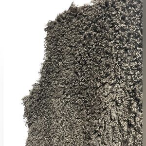 Stevie Mac gray fuzzy vest. Fabulous peace in great condition. Silver lined.